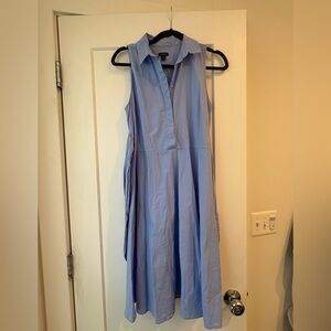 Ann Taylor Blue Midi Dress